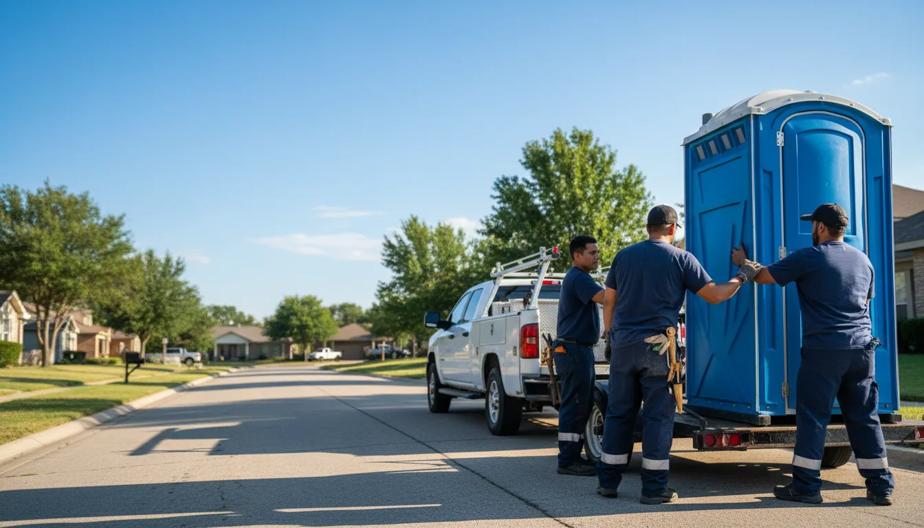 Portable Toilet Rental in Blanchard, MI near me